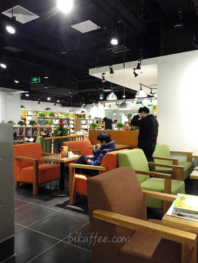 咖啡馆｜书店里的咖啡馆之一——北京地铁2号线咖啡馆